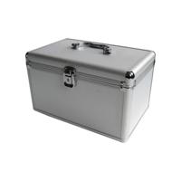 MediaRange CD-koffer 200 CDs/DVDs/Blu-rays Aluminium Zilver 1 stuk(s) (b x h x d) 30.1 x 18 x 19 cm BOX75 - thumbnail