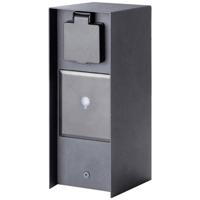 BOLD 10426 Buitenstopcontact 3-voudig Antraciet Zonder kabel, Met schakelaar, Met timer, Bestuurbaar via App, Programmeerbaar - thumbnail