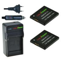 2 x NB-11L accu's voor Canon - inclusief oplader en autolader - Origineel ChiliPower - thumbnail