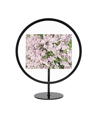 Umbra Infinity fotolijst 22x27x10cm staand - voor foto&apos;s 10x15cm - rond - Iron zwart 1012271-040 - thumbnail