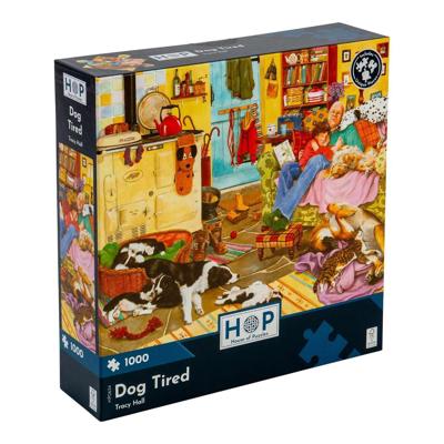 Dog Tired Puzzel 1000 Stukjes Dog Tired Puzzel 1000 Stukjes