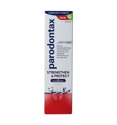 Parodontax Tandpasta strengthen & protect whitening 75 Milliliter Parodontax Tandpasta strengthen & protect whitening 75 Milliliter