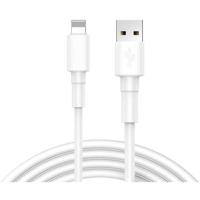 REEKIN CAB-011WH USB-kabel USB 2.0 USB-A stekker, Apple Lightning stekker 1.00 m Wit - thumbnail
