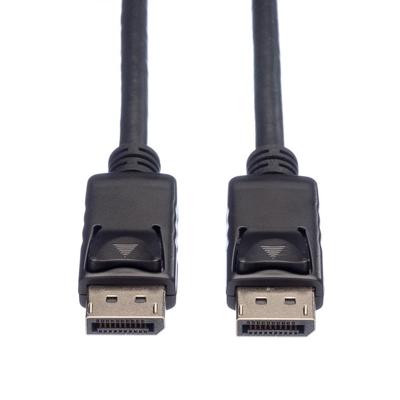 ROLINE DisplayPort Kabel, DP M/M, LSOH, zwart, 1,5 m ROLINE DisplayPort Kabel, DP M/M, LSOH, zwart, 1,5 m