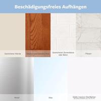 Command decohaak, medium, draagvermogen 900 gram, transparant, blister van 2 stuks - thumbnail