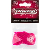 Dunlop Delrin 500 0.96mm 12-pack plectrumset donker roze - thumbnail