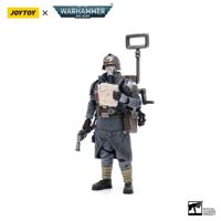 Warhammer 40k Action Figure 1/18 Death Korps of Krieg Veteran Squad Guardsman Communications Specialist 10 cm - thumbnail