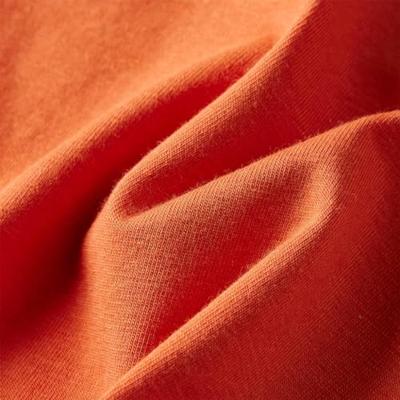 Kindershirt met lange mouwen eekhoornprint 116 oranjebruin