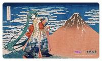Hatsune Miku x Katsushika Hokusai iXima Desk Mat Fine Wind, Clear Morning - thumbnail