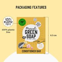 Marcel&apos;s Green Soap Conditioner bar - vanille & kersenbloesem - 60 gr - thumbnail