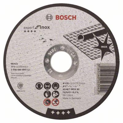 Bosch Accessories 2608600094 2608600094 Doorslijpschijf recht 125 mm 1 stuk(s) Staal Bosch Accessories 2608600094 2608600094 Doorslijpschijf recht 125 mm 1 stuk(s) Staal