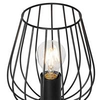 QAZQA Moderne tafellamp zwart - Palica - thumbnail