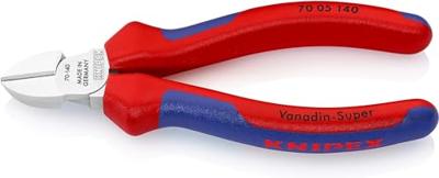 Knipex Zijsnijtang verchroomd met meer-componentengrepen 140 mm - 7005140 - thumbnail
