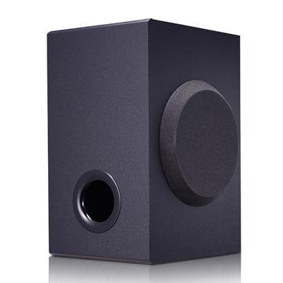 LG Electronics SQC4R.DEUSLLK Soundbar Zwart Incl. draadloze subwoofer, Wandbevestiging, Bluetooth