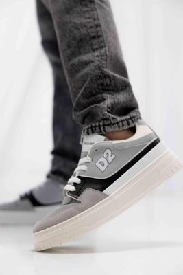 Dsquared2 77760 Sneakers Kids Grijs/Wit - Maat 37 - Kleur: WitZwartGrijs | Soccerfanshop Dsquared2 77760 Sneakers Kids Grijs/Wit - Maat 37 - Kleur: WitZwartGrijs | Soccerfanshop