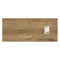 Sigel SI-GL247 Glasmagneetbord Artverum 1300x550x15mm Natural Wood - thumbnail