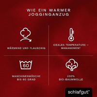 Schlafgut Schlafgut Soft Contact Jersey Flanel Hoeslaken S - 90x190 - 100x200 285 Red Deep - thumbnail