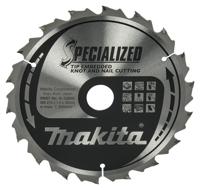 Makita Accessoires Cirkelzaagblad Hout (noest/spijker) Tipe 210X30X1,9 18T 25G - B-33065 - thumbnail