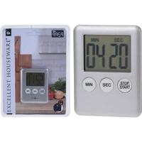 Kookwekker 70x55x10mm zilver - thumbnail
