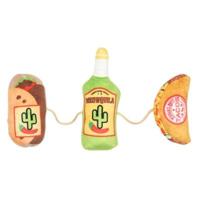 Fuzzyard 3 fiesta aan touw met catnip pluche - thumbnail