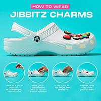 Jibbitz(TM) Barbie 5-pack CROCS(TM) bedels meerkleurig - thumbnail