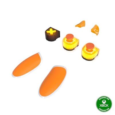Thrustmaster eSwap X LED Orange Crystal Pack Extra set PC, Xbox One, Xbox One S, Xbox Series X Oranje Thrustmaster eSwap X LED Orange Crystal Pack Extra set PC, Xbox One, Xbox One S, Xbox Series X Oranje