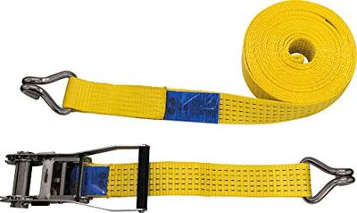 Petex 43193219 Spanband (tweedelig) Trekkracht (lc) vastbinden (enkel/direct): 2500 daN (l x b x h) 8 m x 50 mm x 23 cm Ratelinrichting EN 12195