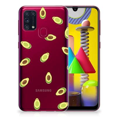 Samsung Galaxy M31 | Siliconen Case | Avocado Samsung Galaxy M31 | Siliconen Case | Avocado