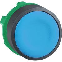 Schneider Electric ZB5AA6 Harmony ZB5AA6 Druktoets Met toetsveld, Bedieningsknop vlak 1 knop Blauw Druk-ontgrendeling 1 stuk(s) - thumbnail