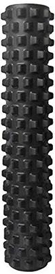 RumblerRoller 31" Full Size Xtra Firm Black Textured Foam Roller