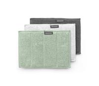 Brabantia sinkside 3 microvezel sponsdoekjes jade green - thumbnail