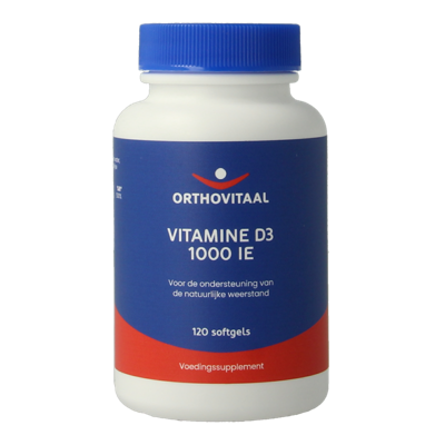 OrthoVitaal Vitamine D3 1000IE/25mcg 120 Softgels