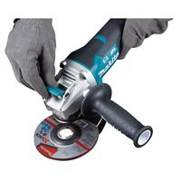 Makita DGA520ZJ | 18 V | Haakse slijper | 125 mm | X-LOCK | Zonder accu&apos;s en lader in M-box DGA520ZJ - thumbnail