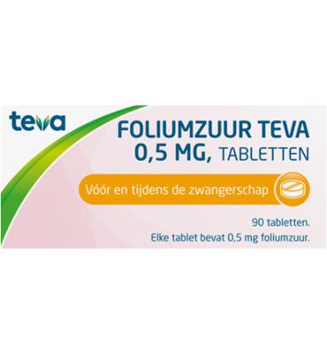 Foliumzuur 0.5mg 90 Stuks