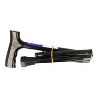 Thuasne Opvouwbare Wandelstok - One size - Universeel - Zwart - thumbnail