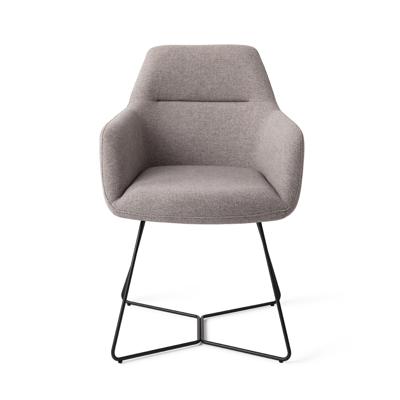 Jesper Home Kinko eetkamerstoel Earl Grey beehive black