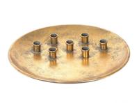 Kandelaar voor7 kaarsen Ø30cm metaal - thumbnail