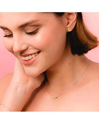 Dames oorbellen Secrecy E8502CDAW7900 Sterling zilver 1 cm