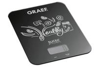 Graef KS 202 Keukenweegschaal Digitaal Weegbereik (max.)=5 kg Zwart 200 x 145 x 17 - thumbnail