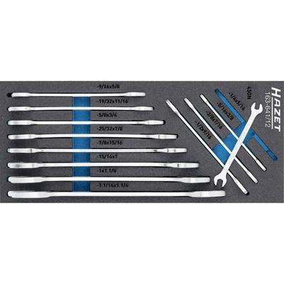 Hazet 163-641/12 Dubbele steeksleutelset