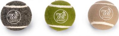 Beeztees Minus One hondenspeelgoed tennisbal 3 stuks