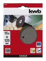 kwb 490210 Schuurschijvenset Diameter 125 mm 15 stuk(s) - thumbnail