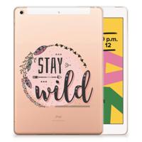 Apple iPad 10.2 | iPad 10.2 (2020) | 10.2 (2021) Tablet Back Cover Boho Stay Wild - thumbnail