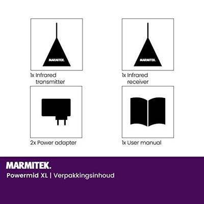 Marmitek Powermid XL TV accessoire Zwart