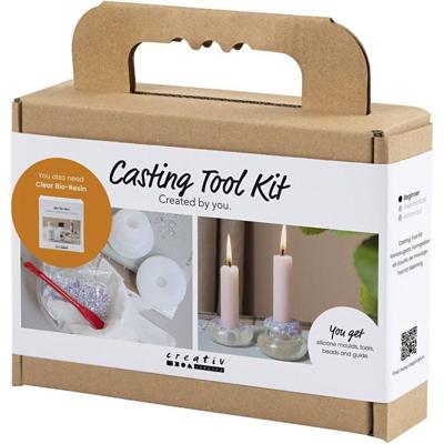 Creativ Company Gereedschapsset gieten, transparant glans, 1 doos Creativ Company Gereedschapsset gieten, transparant glans, 1 doos