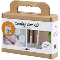 Creativ Company Gereedschapsset gieten, transparant glans, 1 doos - thumbnail