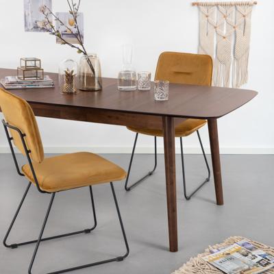 Sohome Uitschuifbare Eettafel 'Montreux' Walnoot, 180-219 x 90cm Sohome Uitschuifbare Eettafel 'Montreux' Walnoot, 180-219 x 90cm