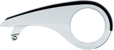 Kettingscherm Axa Scope 2 voor 44 tands tandwielen - lichtgrijs met zwarte rand (winkelverpakking)