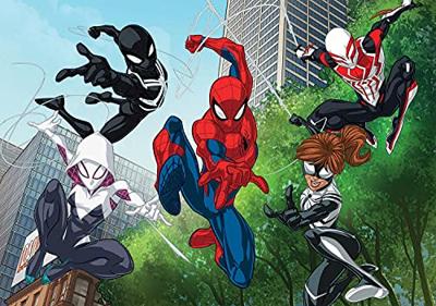 Clementoni puzzel spiderman 104 stukjes