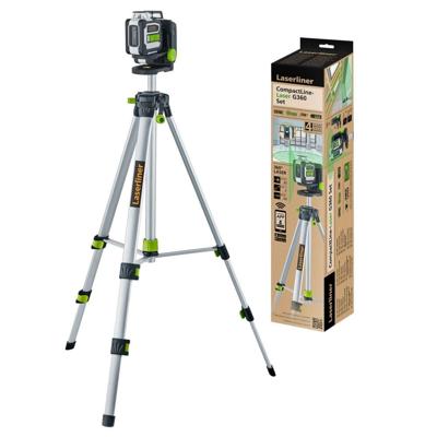 Laserliner CompactLine-Laser G360 Set Lijnlaser - 036.162E Laserliner CompactLine-Laser G360 Set Lijnlaser - 036.162E